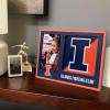 YouTheFan NCAA 3D Logo Picture Frame(Illinois Fighting Illini)