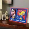YouTheFan NCAA 3D Logo Picture Frame(Kansas Jayhawks)