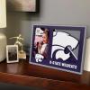 YouTheFan NCAA 3D Logo Picture Frame(Kansas State Wildcats)