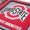 YouTheFan NCAA 3D Logo Picture Frame(Ohio State Buckeyes)