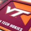 YouTheFan NCAA 3D Logo Picture Frame(Virginia Tech Hokies)