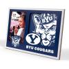 YouTheFan NCAA 3D Logo Picture Frame(BYU Cougars)