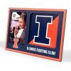 YouTheFan NCAA 3D Logo Picture Frame(Illinois Fighting Illini)