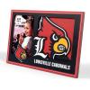YouTheFan NCAA 3D Logo Picture Frame(Louisville Cardinals)