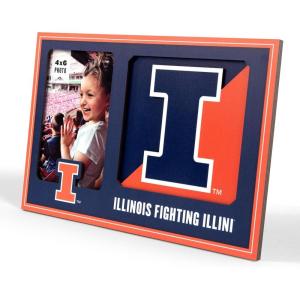 YouTheFan NCAA 3D Logo Picture Frame(Illinois Fighting Illini)