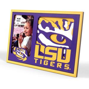 YouTheFan NCAA 3D Logo Picture Frame(LSU Tigers)