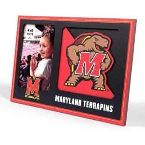 YouTheFan NCAA 3D Logo Picture Frame(Maryland Terrapins)