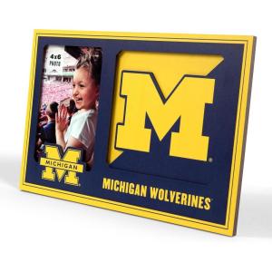 YouTheFan NCAA 3D Logo Picture Frame(Michigan Wolverines)