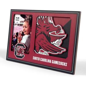 YouTheFan NCAA 3D Logo Picture Frame(South Carolina Gamecocks)