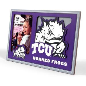 YouTheFan NCAA 3D Logo Picture Frame(TCU Horned Frogs)