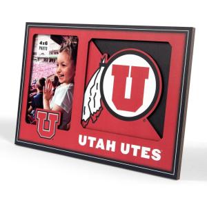 YouTheFan NCAA 3D Logo Picture Frame(Utah Utes)