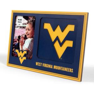 YouTheFan NCAA 3D Logo Picture Frame(West Virginia Mountaineers)
