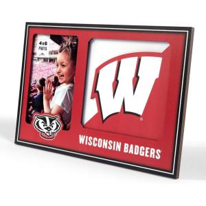 YouTheFan NCAA 3D Logo Picture Frame(Wisconsin Badgers)