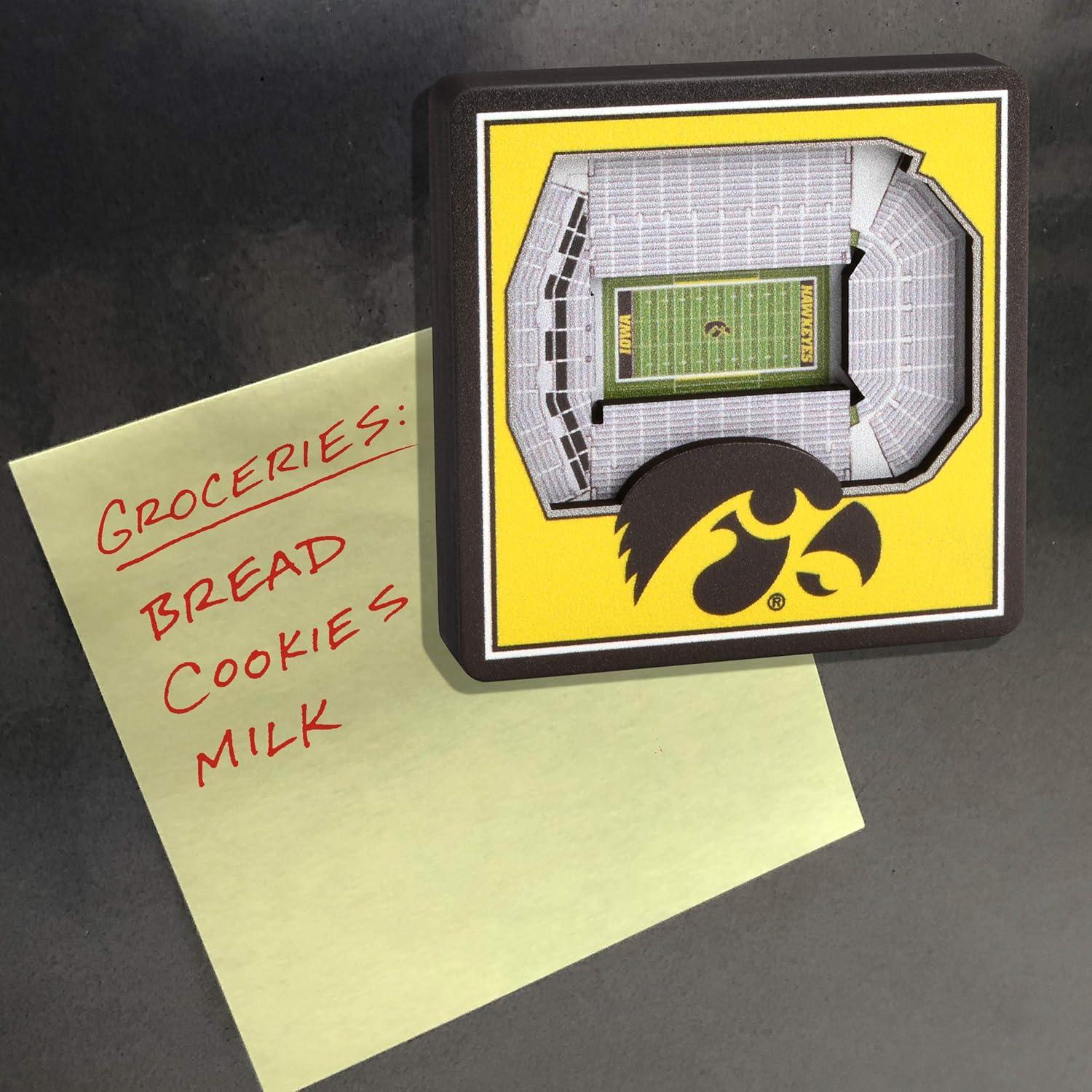 image:imageYouTheFan NCAA 3D StadiumView MagnetIowa Hawkeyes