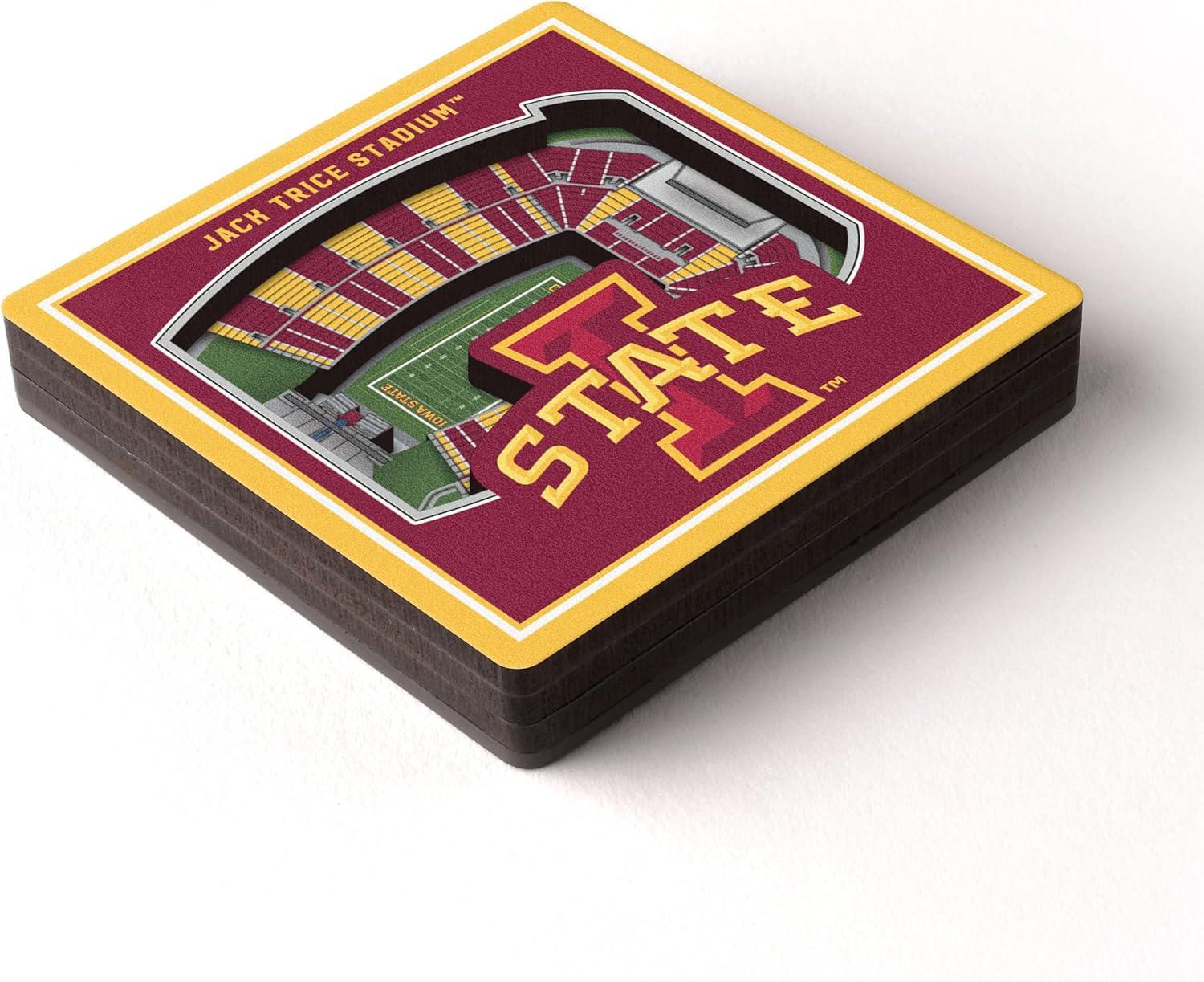 image:imageYouTheFan NCAA 3D StadiumView MagnetIowa State Cyclones
