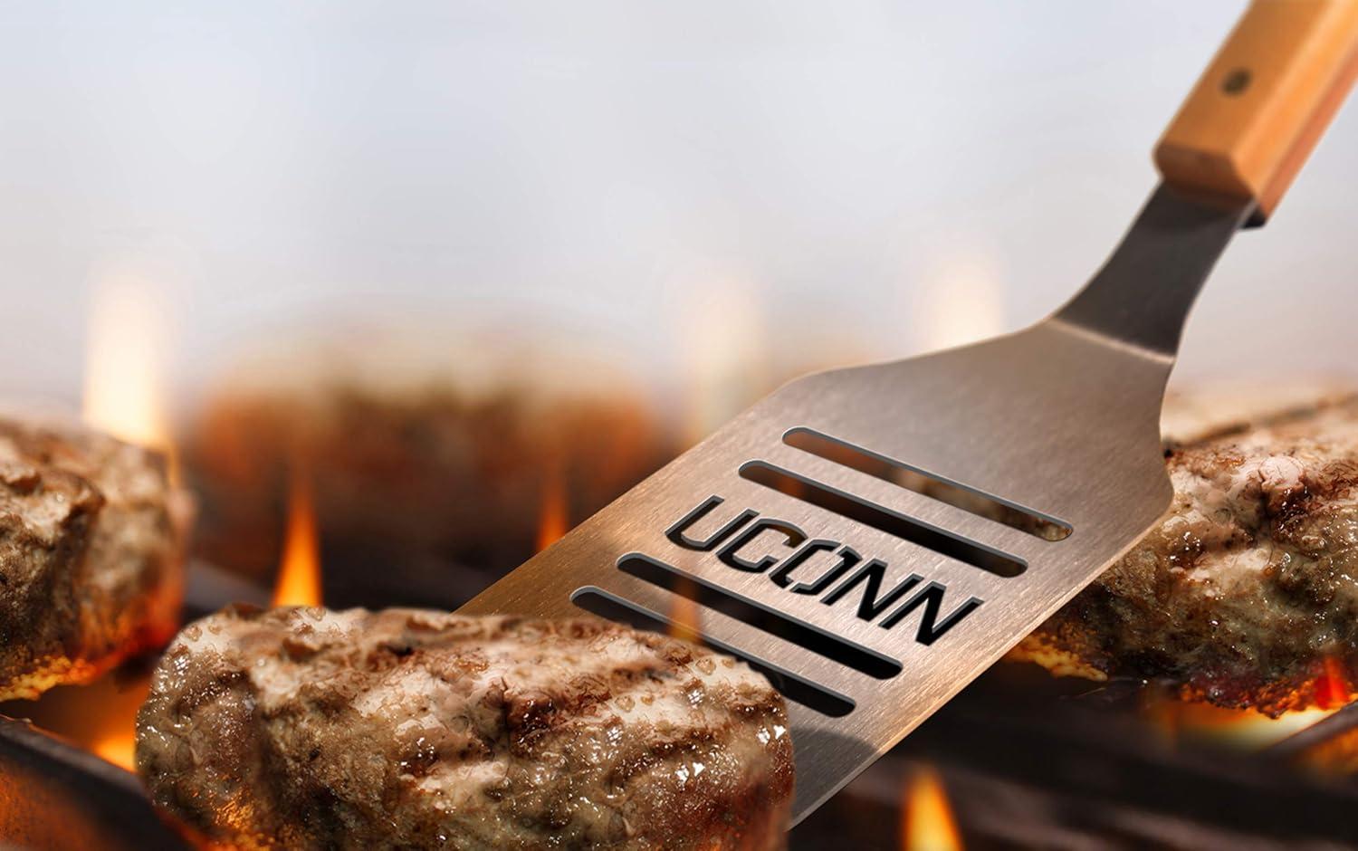 image:imageYouTheFan NCAA Classic Series Sportula Stainless Steel Grilling SpatulaConnecticut Huskies