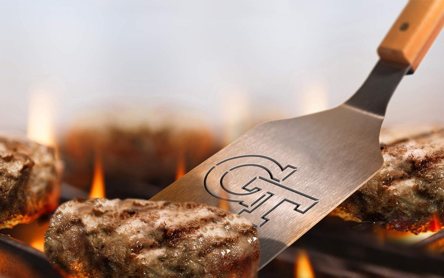 image:imageYouTheFan NCAA Classic Series Sportula Stainless Steel Grilling SpatulaGeorgia Tech Yellow Jackets