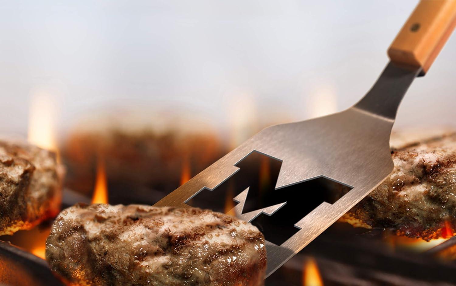 image:imageYouTheFan NCAA Classic Series Sportula Stainless Steel Grilling SpatulaMichigan Wolverines