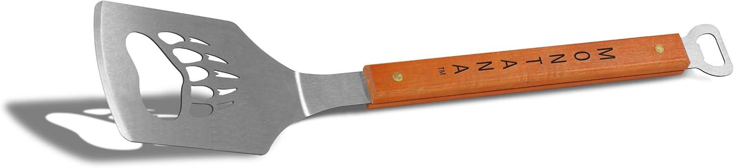 image:imageYouTheFan NCAA Classic Series Sportula Stainless Steel Grilling SpatulaMontana Grizzlies
