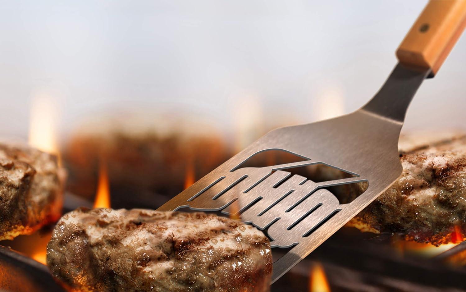 image:imageYouTheFan NCAA Classic Series Sportula Stainless Steel Grilling SpatulaOhio Bobcats