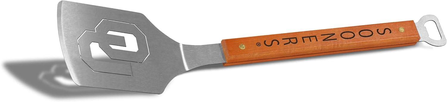 image:imageYouTheFan NCAA Classic Series Sportula Stainless Steel Grilling SpatulaOklahoma Sooners