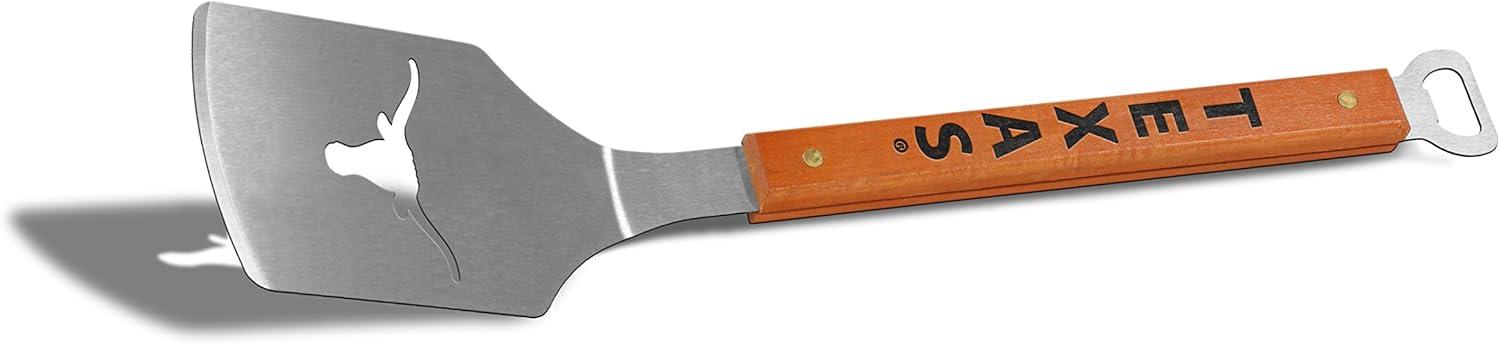 image:imageYouTheFan NCAA Classic Series Sportula Stainless Steel Grilling SpatulaTexas Longhorns