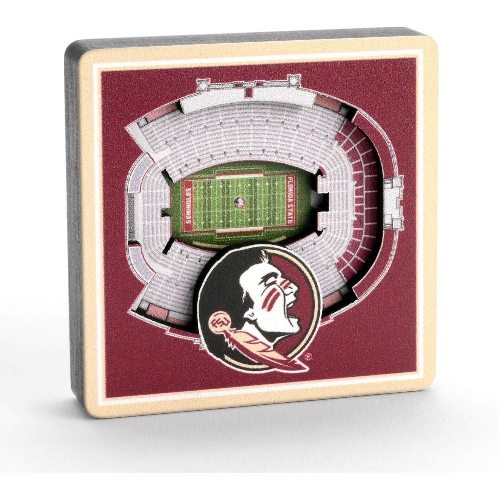 image:imageYouTheFan NCAA 3D StadiumView MagnetFlorida State Seminoles