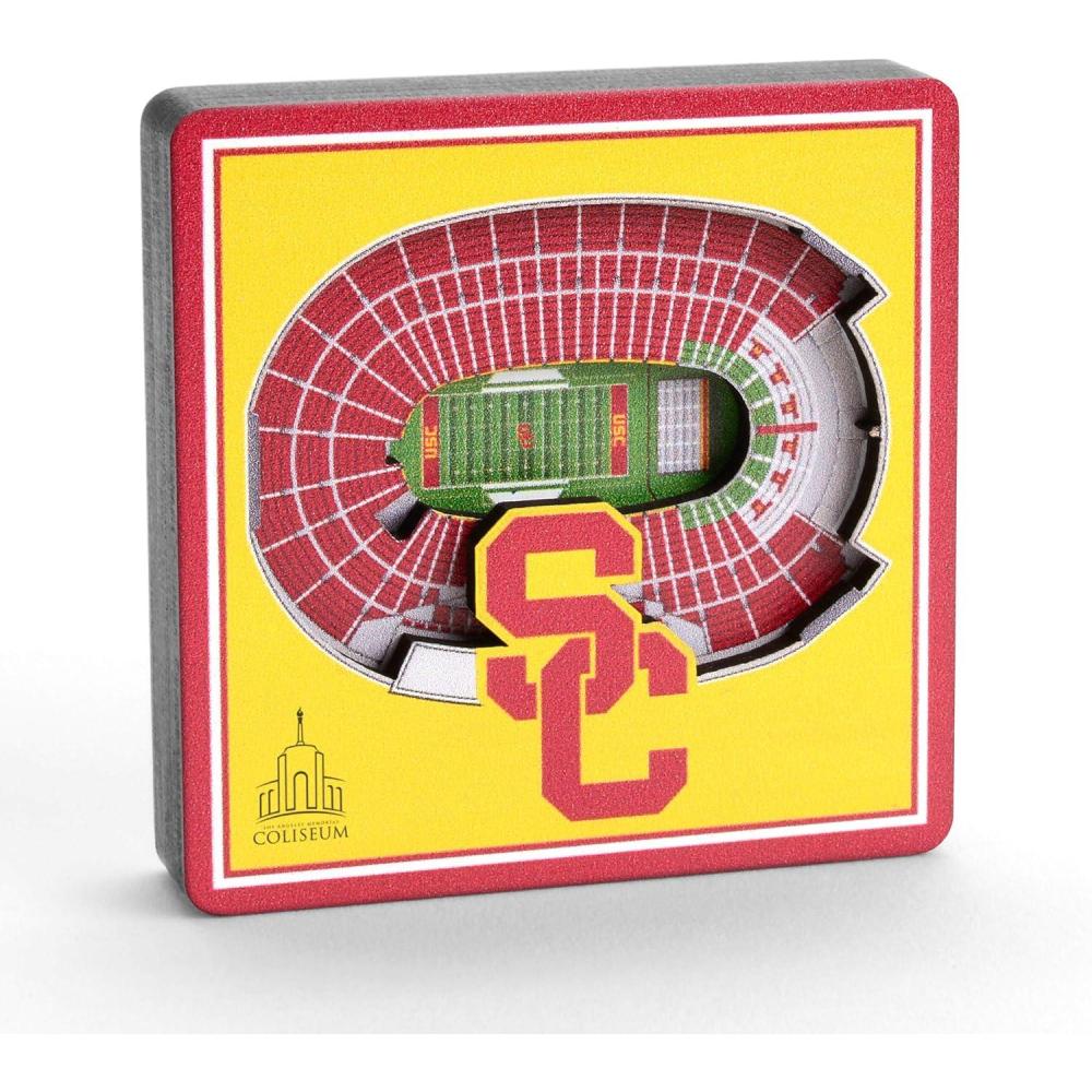 image:imageYouTheFan NCAA 3D StadiumView MagnetUSC Trojans