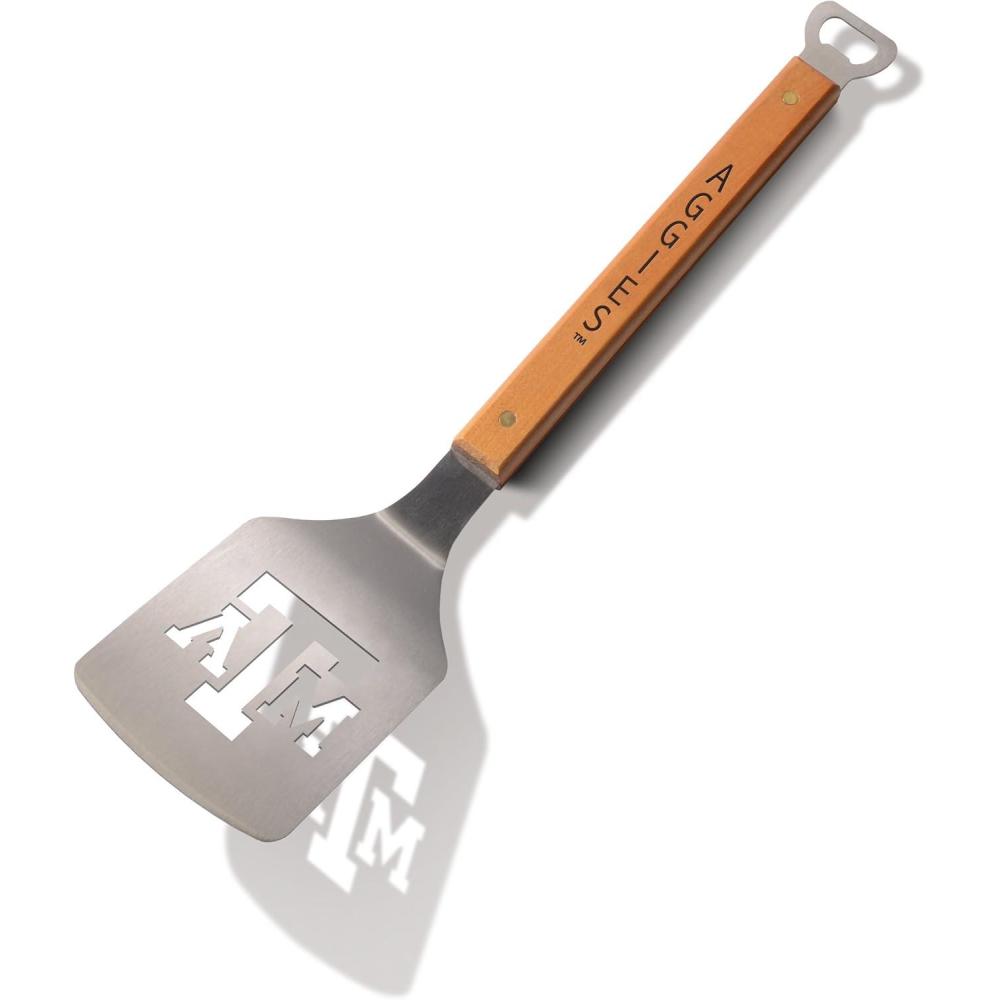 image:imageYouTheFan NCAA Classic Series Sportula Stainless Steel Grilling SpatulaTexas AM Aggies