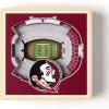 YouTheFan NCAA 3D StadiumView Magnet(Florida State Seminoles)