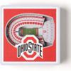 YouTheFan NCAA 3D StadiumView Magnet(Ohio State Buckeyes)