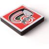 YouTheFan NCAA 3D StadiumView Magnet(Ohio State Buckeyes)