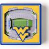 YouTheFan NCAA 3D StadiumView Magnet(West Virginia Mountaineers)