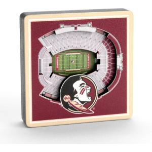 YouTheFan NCAA 3D StadiumView Magnet(Florida State Seminoles)