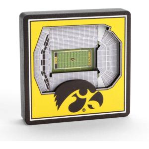 YouTheFan NCAA 3D StadiumView Magnet(Iowa Hawkeyes)