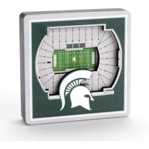 YouTheFan NCAA 3D StadiumView Magnet(Michigan State Spartans)