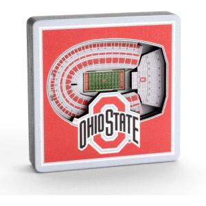 YouTheFan NCAA 3D StadiumView Magnet(Ohio State Buckeyes)