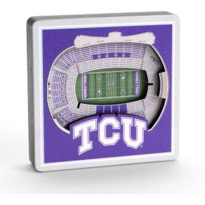 YouTheFan NCAA 3D StadiumView Magnet(TCU Horned Frogs)
