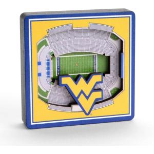 YouTheFan NCAA 3D StadiumView Magnet(West Virginia Mountaineers)