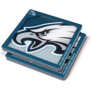 YouTheFan NFL 3D Logo Series Coaster(Philadelphia Eagles)