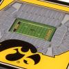 YouTheFan NCAA 3D StadiumView Coasters(Iowa Hawkeyes)
