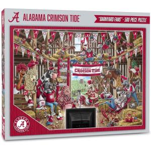 YouTheFan NCAA Barnyard Fans 500pc Puzzle(Alabama Crimson Tide)