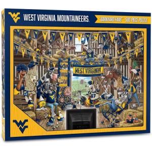 YouTheFan NCAA Barnyard Fans 500pc Puzzle(West Virginia Mountaineers)