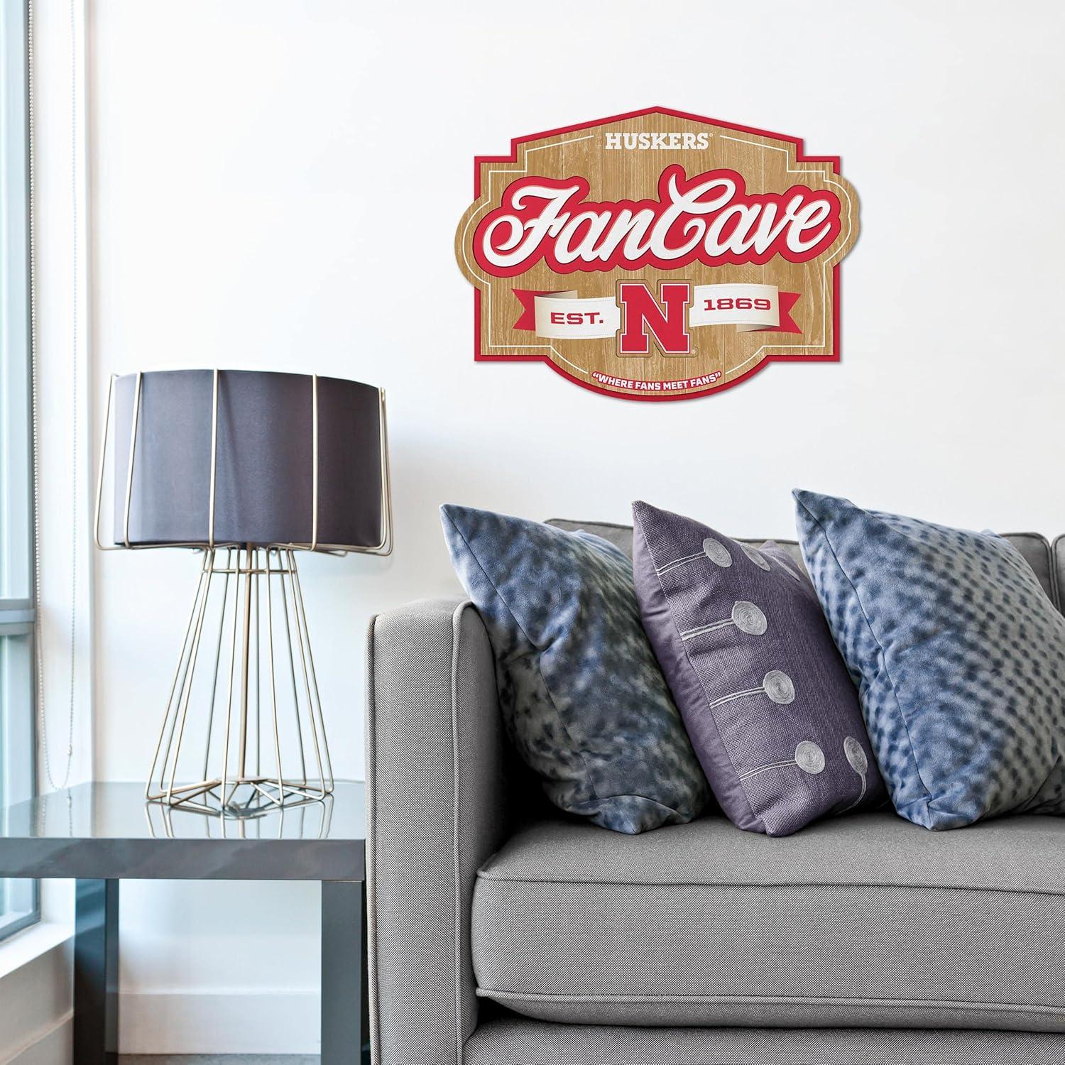image:imageYouTheFan NCAA Fan Cave SignNebraska Cornhuskers