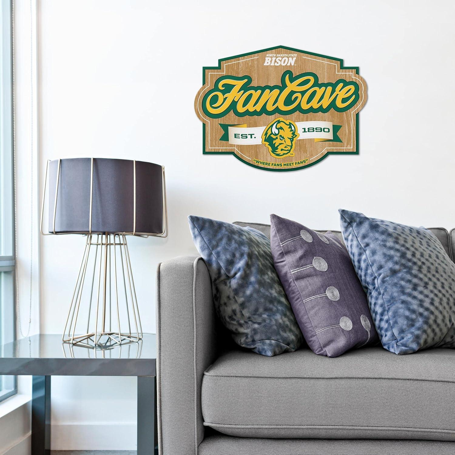 image:imageYouTheFan NCAA Fan Cave SignNorth Dakota State Bison