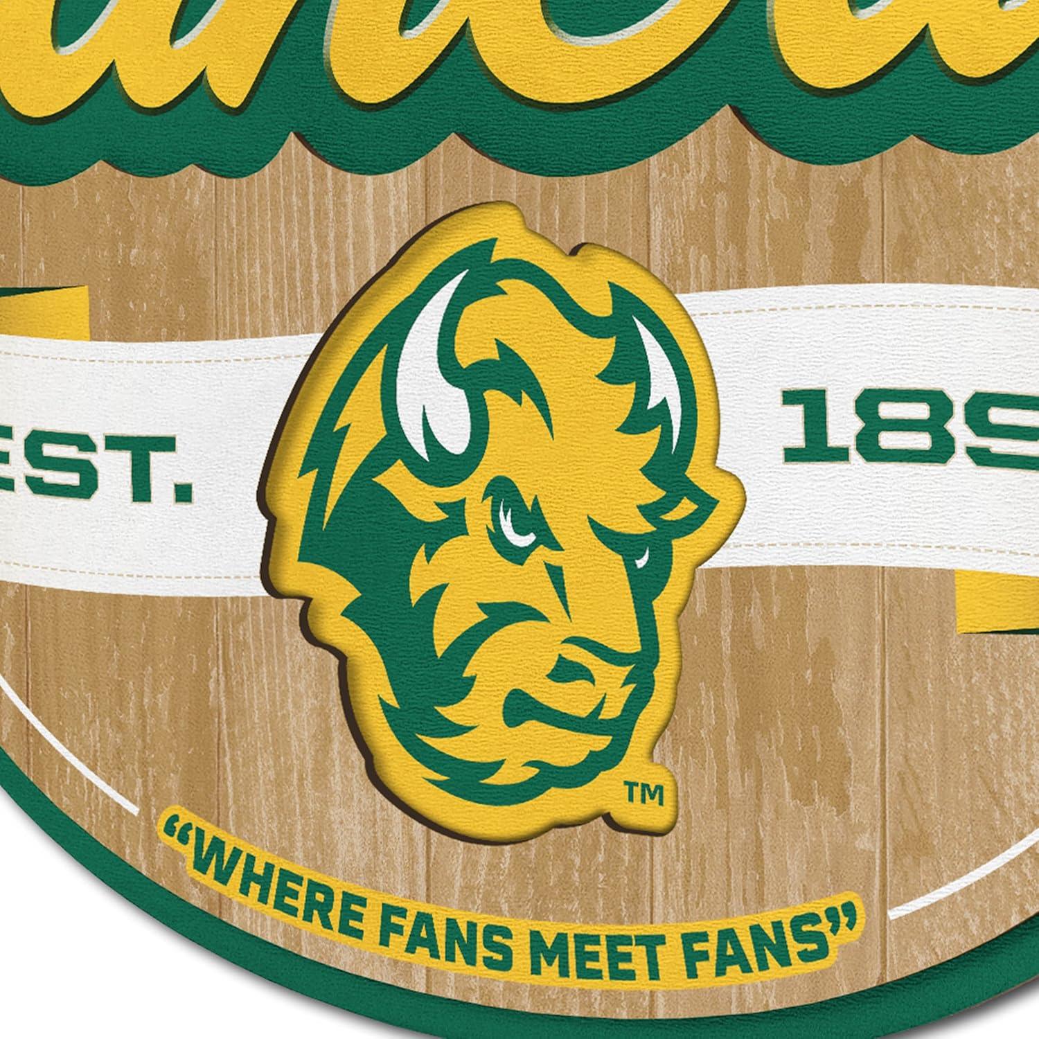 image:imageYouTheFan NCAA Fan Cave SignNorth Dakota State Bison