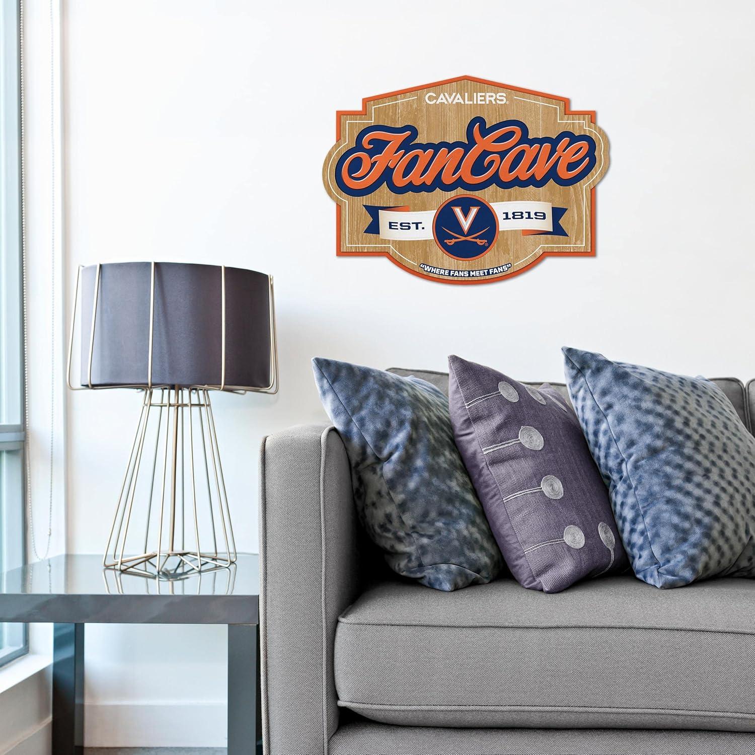 image:imageYouTheFan NCAA Fan Cave SignVirginia Cavaliers