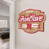 YouTheFan NCAA Fan Cave Sign(Nebraska Cornhuskers)