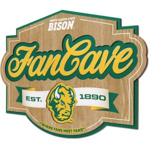YouTheFan NCAA Fan Cave Sign(North Dakota State Bison)