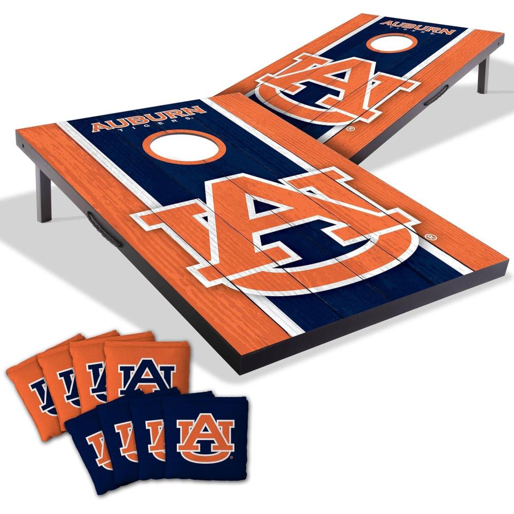 image:imageYouTheFan NCAA 2 x 3 Portable Cornhole Game with Logo BagsAuburn Tigers